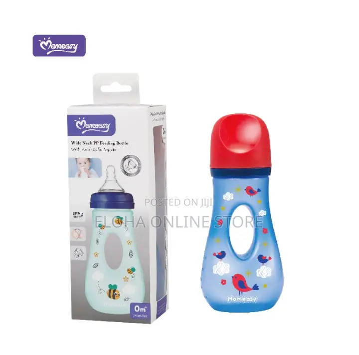 Momeasy 240ML Wide Neck Feeding Bottle