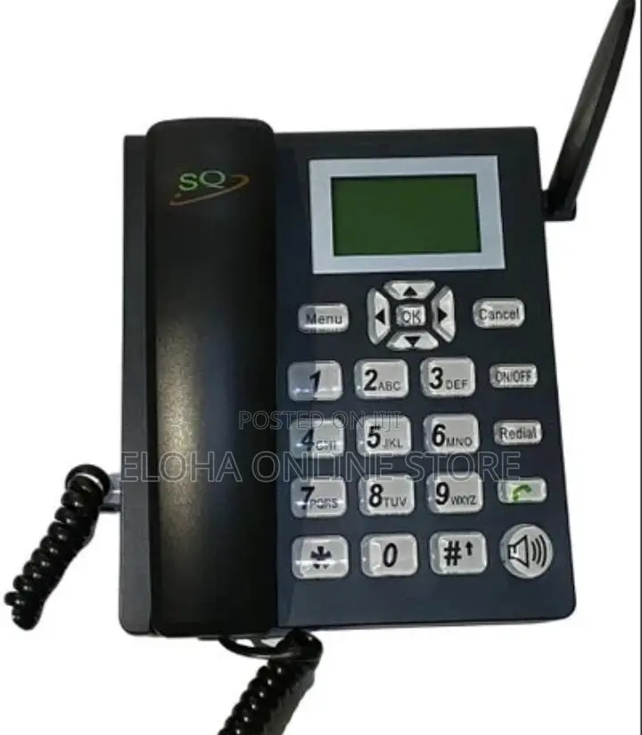 SQ LS-820 Dual Sim GSM Wireless Landline Desktop Phone