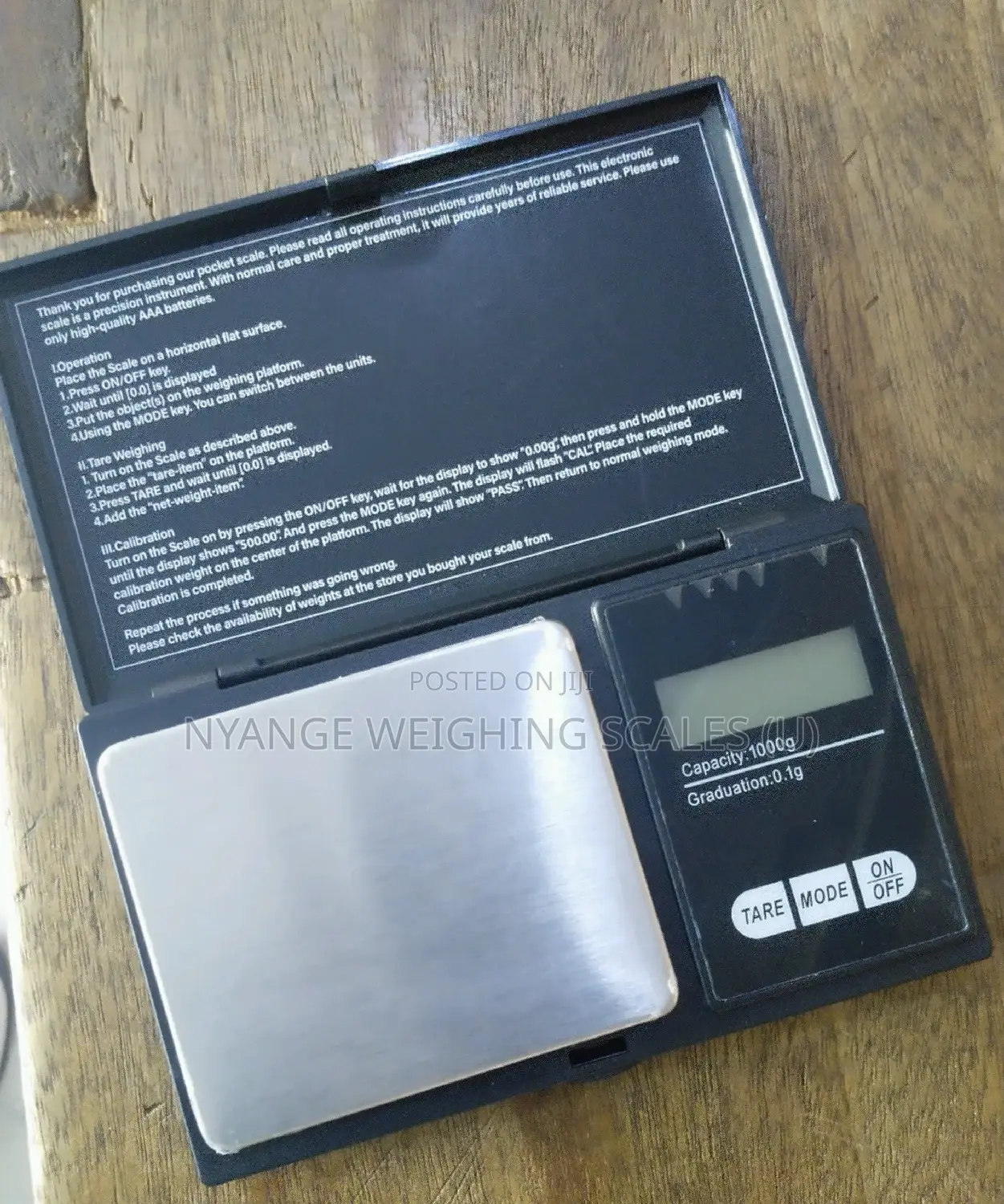 Portable Mini Jewelry Gold Weighing Scale