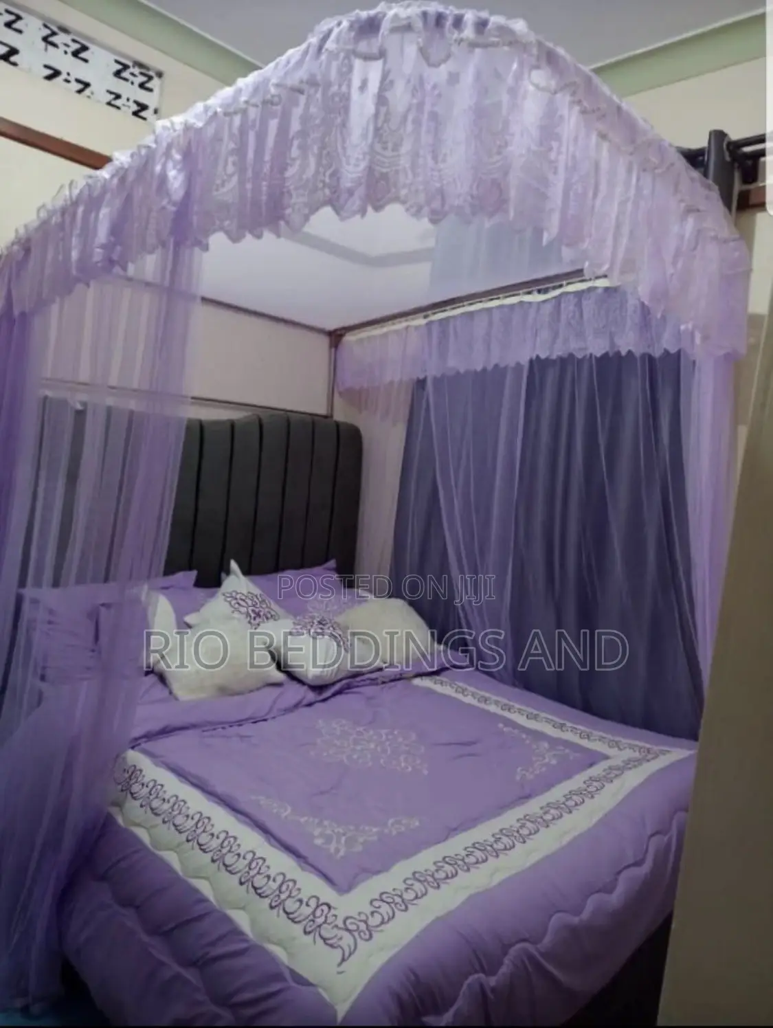 Two Stand Mosquito Net and Duvet Cover Set 14pcs