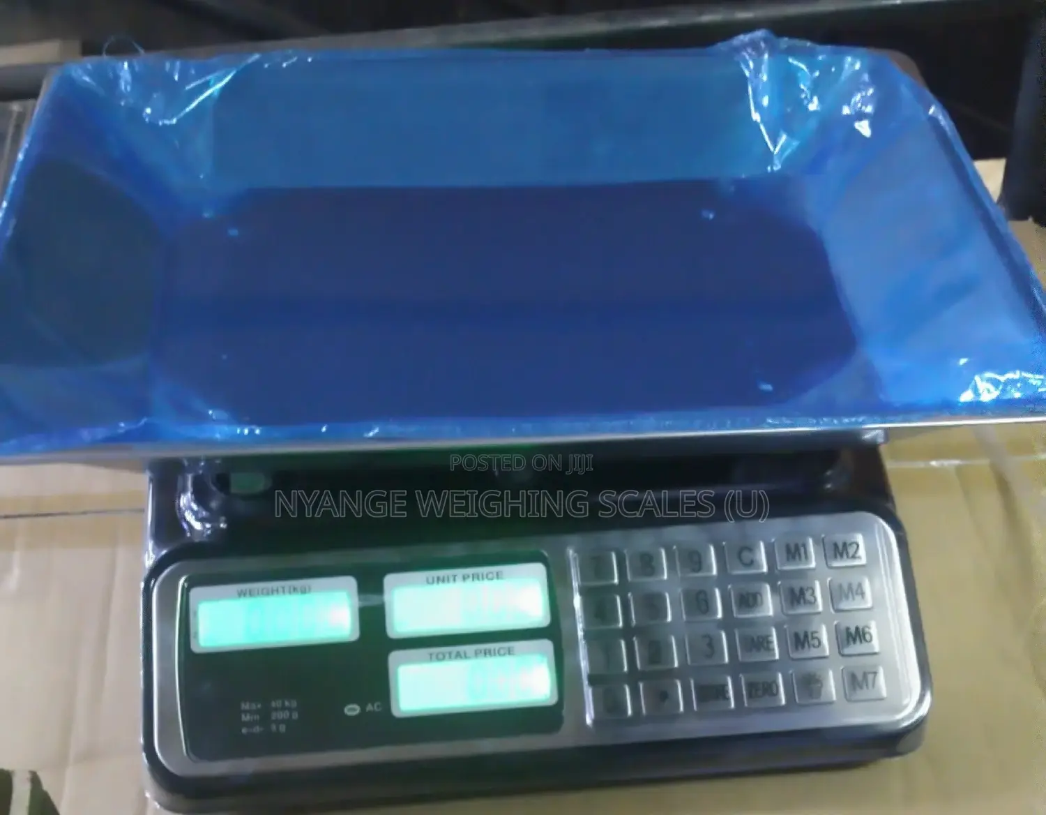 40kg Weigh Digital Weighing Scale Tabletop Weighing Scale (120)