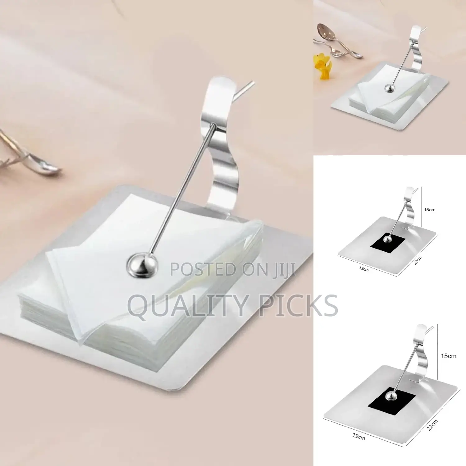 Brand Stainless Tissue Holder