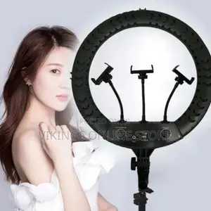 18 Inch Strong 3 Colors Ring Light for Tiktok, Youtube, Live