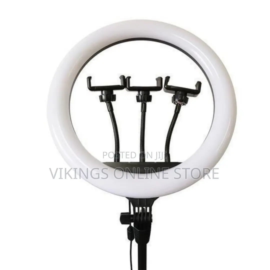 18 Inch Strong 3 Colors Ring Light for Tiktok, Youtube, Live