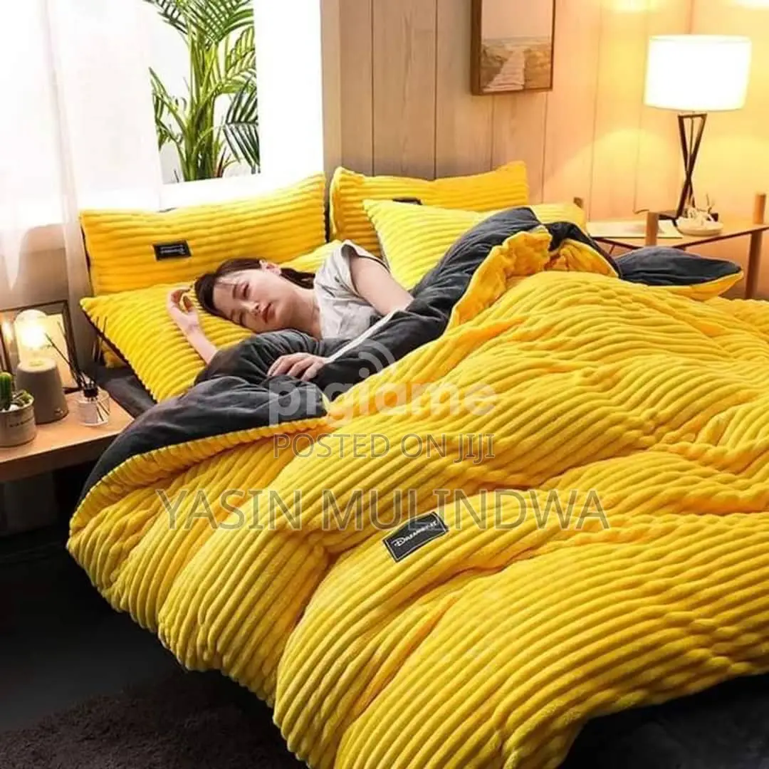 Volvet Bedcover 4piece 6*6.