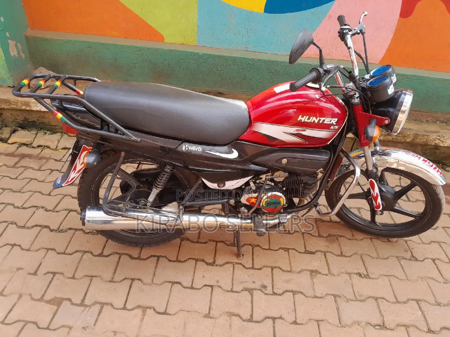 New Hunter Cafe Racer 350cc 2023 Red