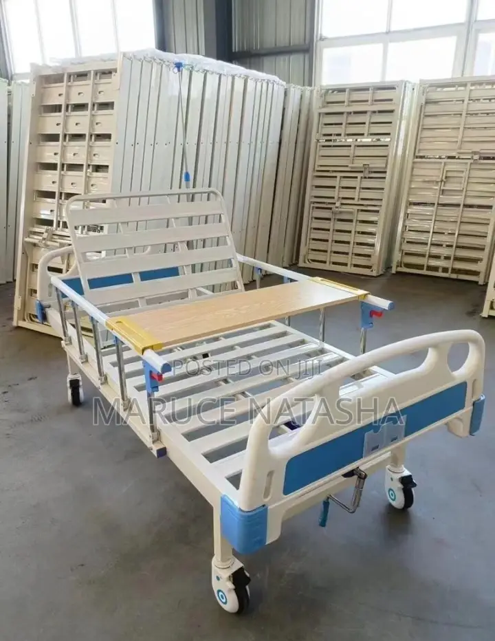 Hospital Admission Bed With a High Density Mattress