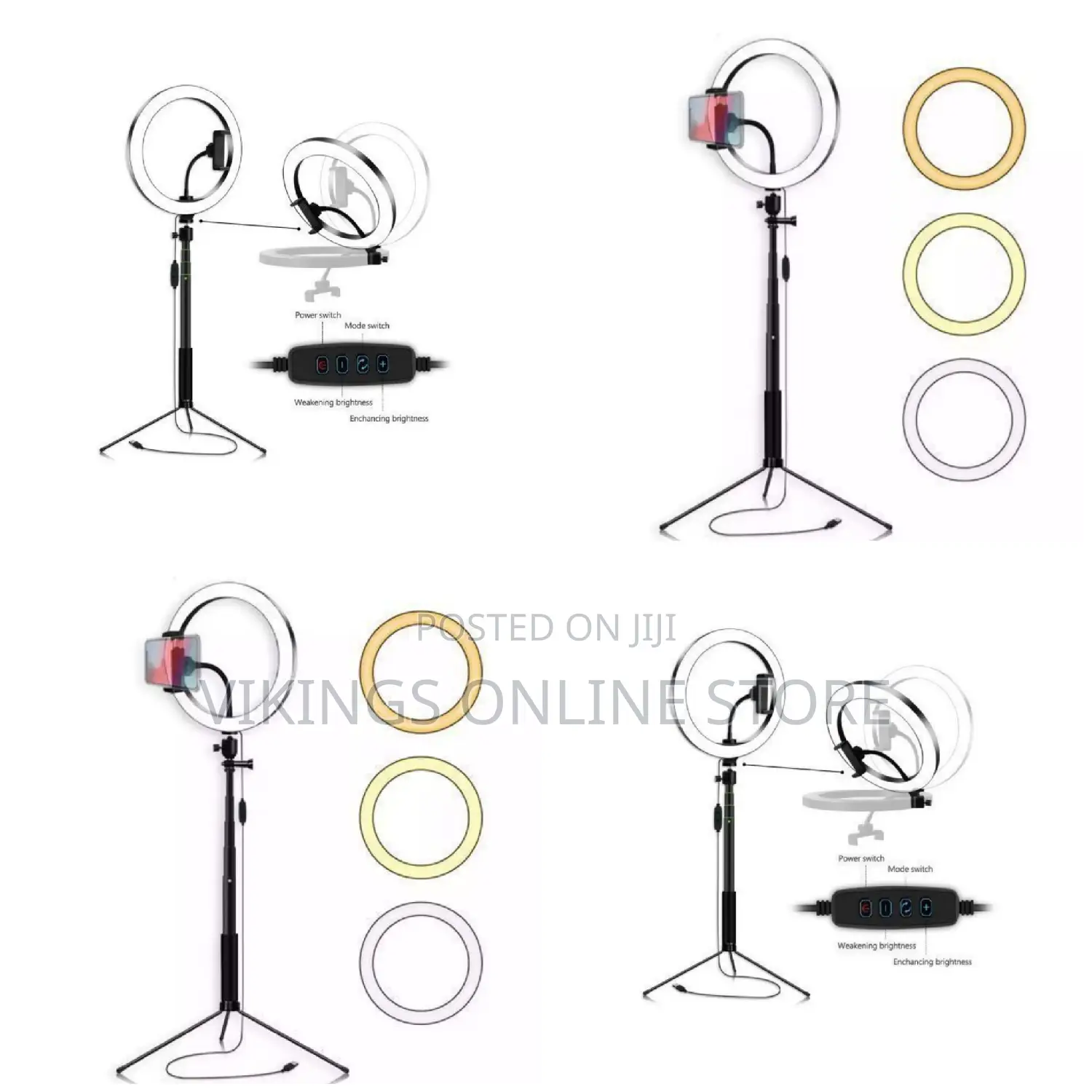 Other Ring 26cm/10inch Dimmable Photo Phone Video Light