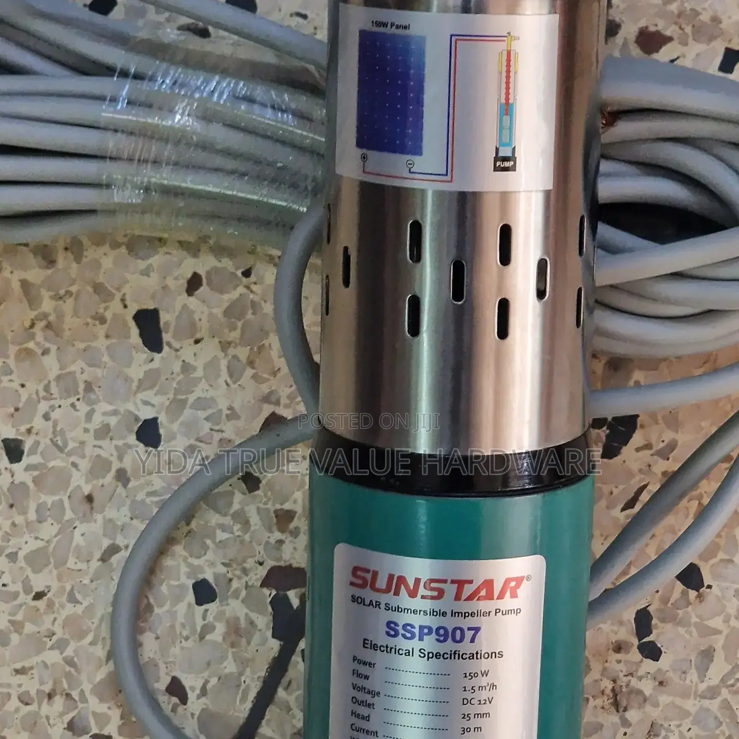 Solar Water Pump 50m 250w
