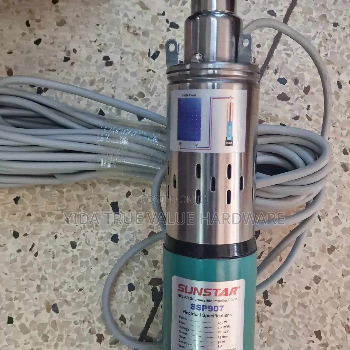 Solar Water Pump 50m 250w