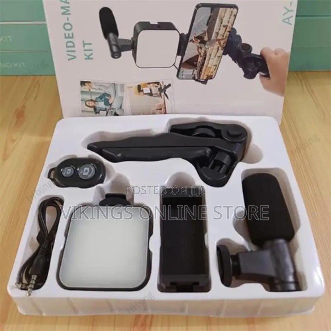 Professional Vlogging Phone Vlog Kit With Microphone