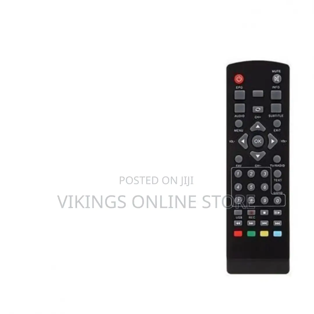 Free to Air Decorder Remote - Black