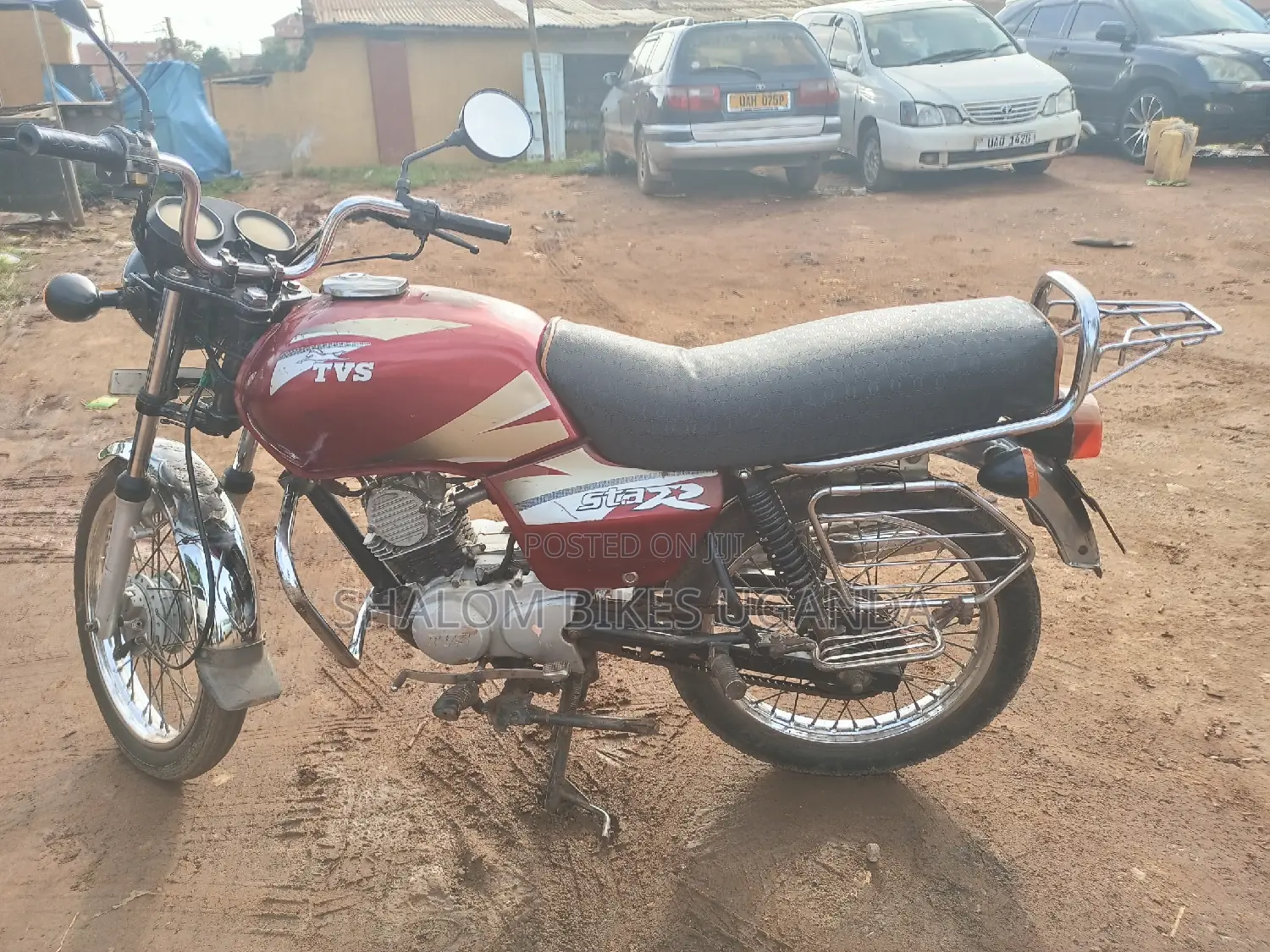 TVS XL 100 2016 Red