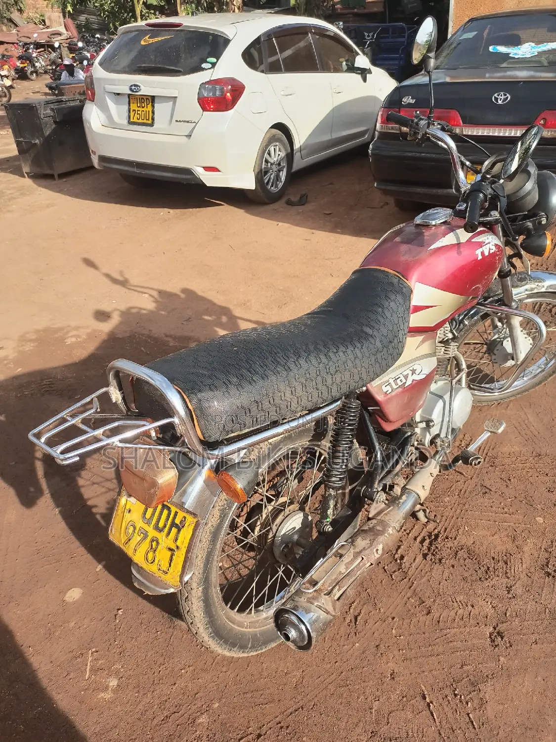 TVS XL 100 2016 Red