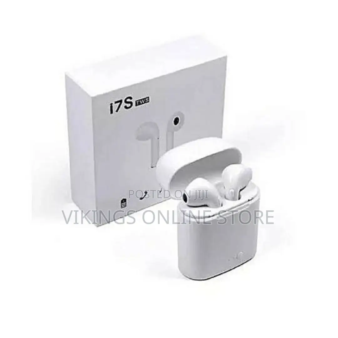 I7S TWS Wireless Bluetooth Earphone Twins Earbuds - White