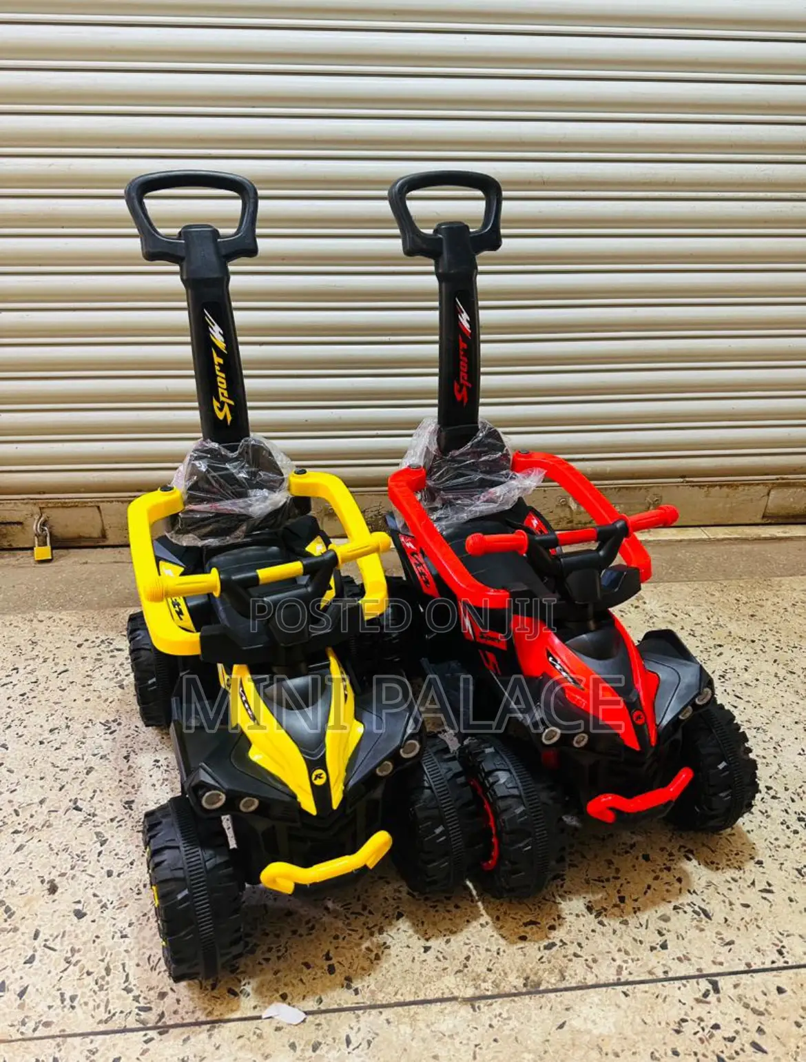 Kids Push Cars/ Recheargeable Ride Ons