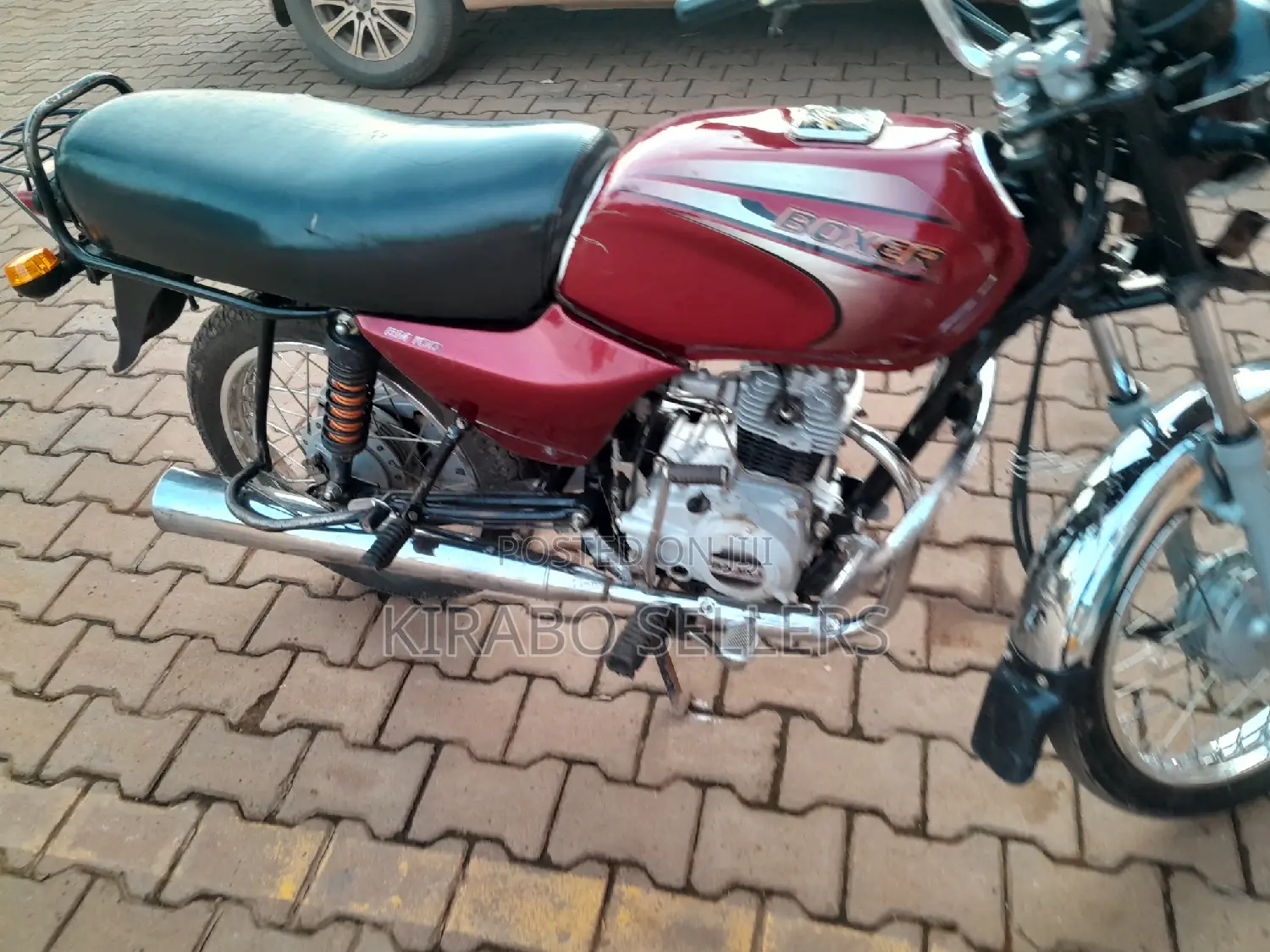 New Bajaj Boxer 100 2020 Red