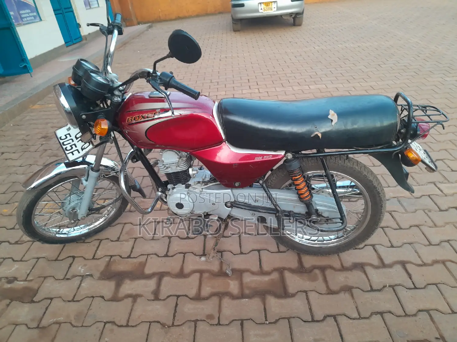 New Bajaj Boxer 100 2020 Red