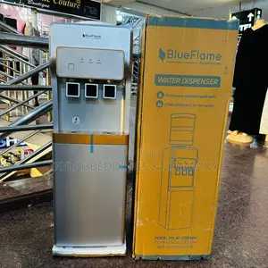 Blueflame Water Dispenser Hot Cold With Storage Silver