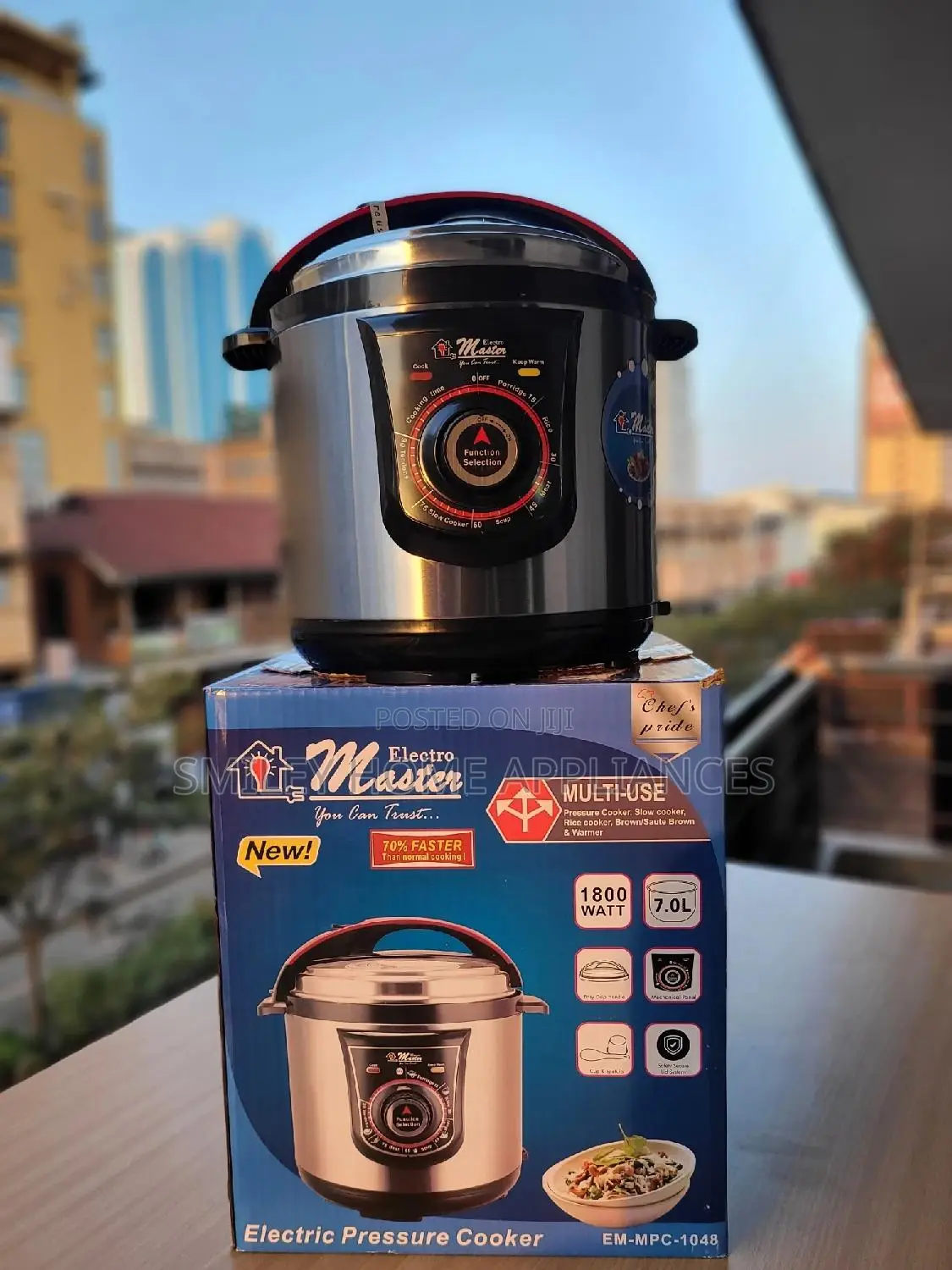 Electro Masters Multifunction Pressure Cooker
