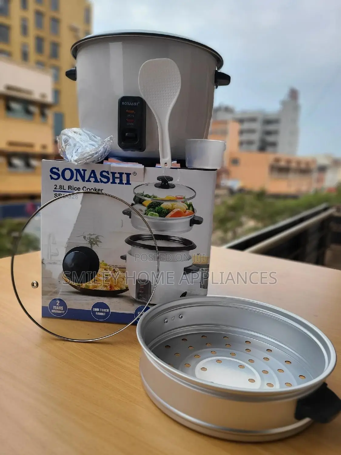 2.8ltrs Sonashi Rice Cooker