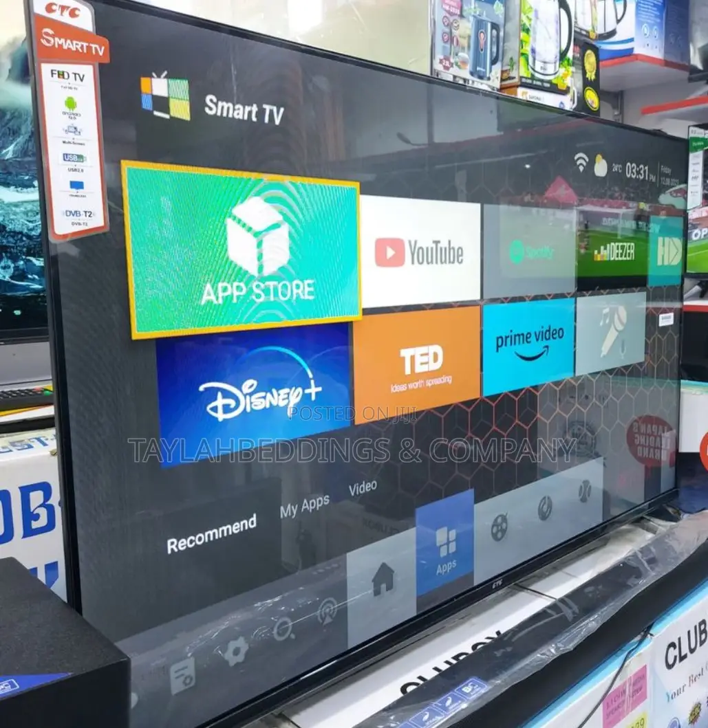 Smart X Super Flameless 43 Inch Smart TV