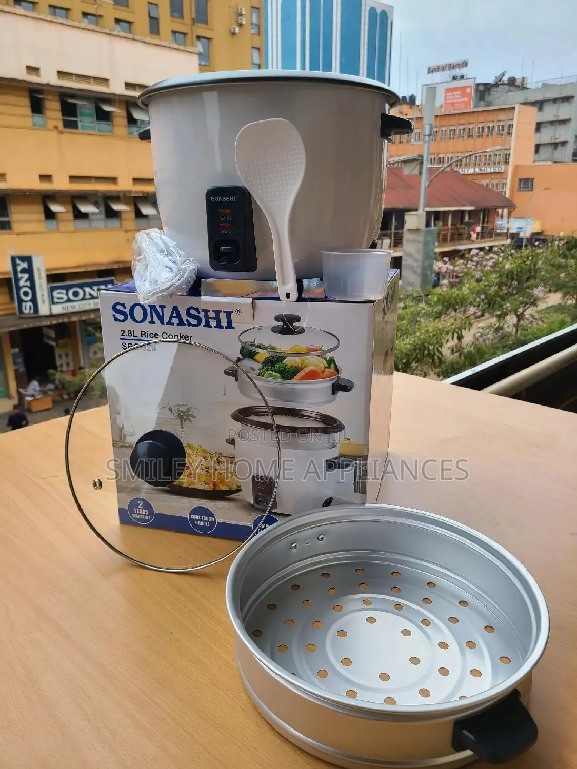 New Arrival Sonashi Rice Cooker 2.8ltrs