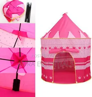 Kids Prince And Princess Play Castle Tent