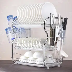 3 Layer Draining Disk Rack