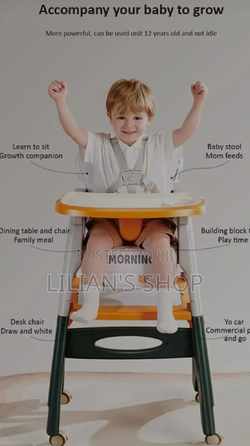 Multifunction Home Safety Baby Dining Chair