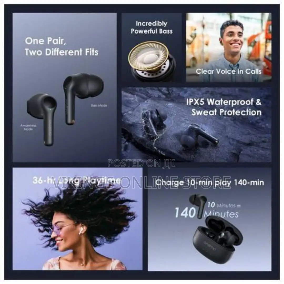 Oraimo Freepods 3C ENC Calling Noise Cancellation