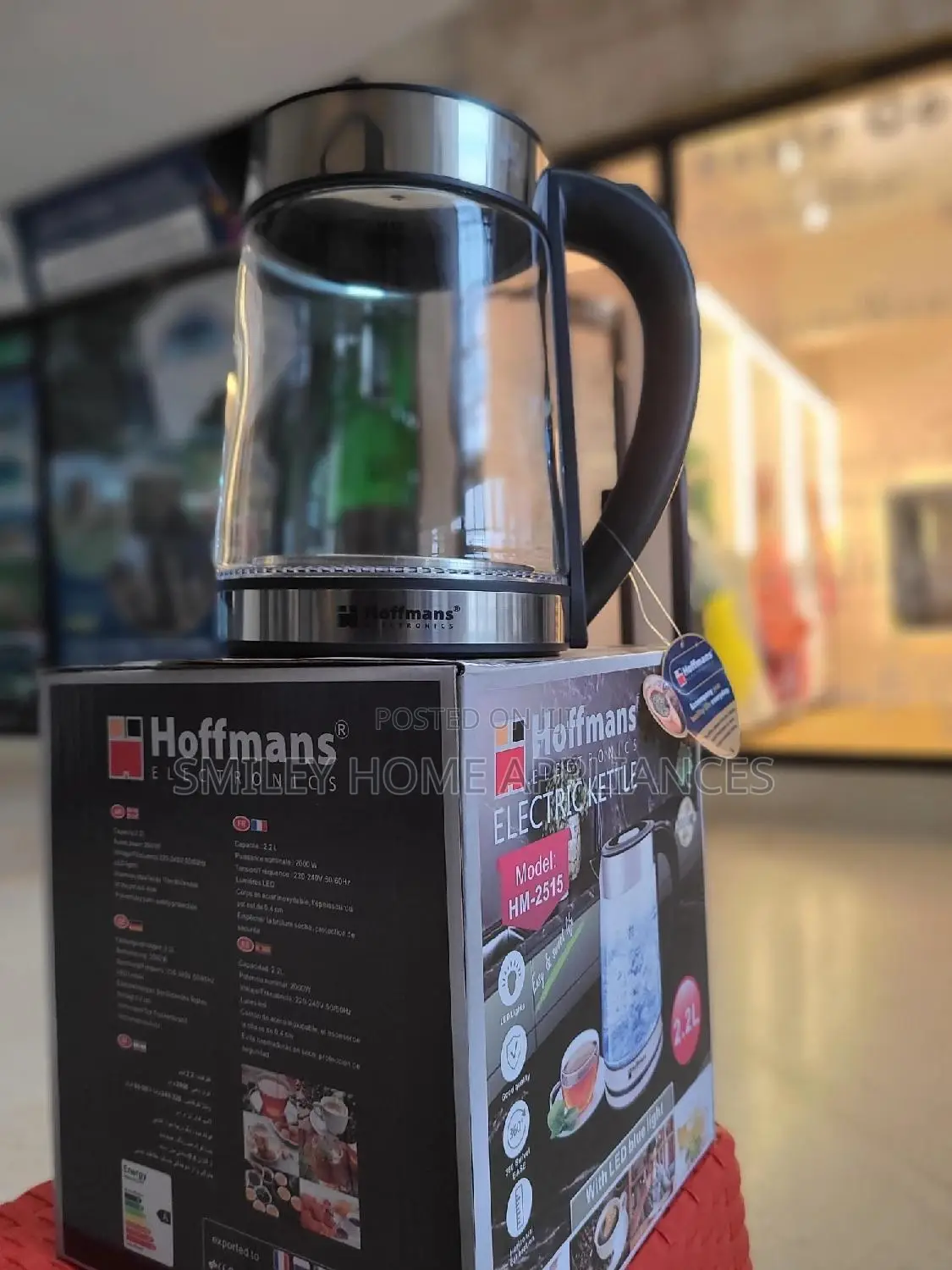 Hoffmans Glass Electric Percolator