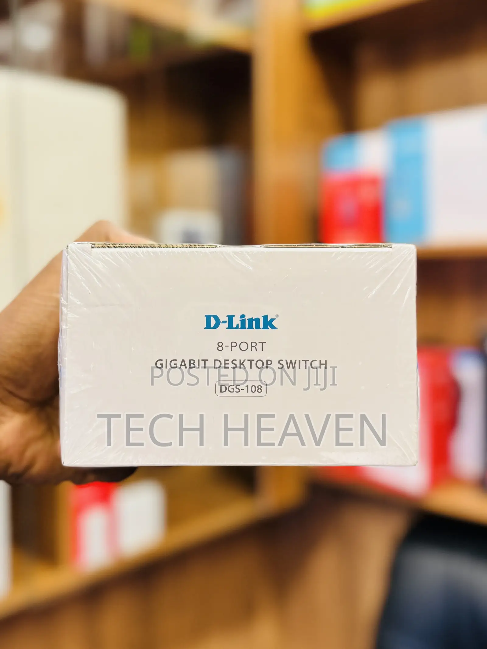 D-Link 8 Port Gigabit Desktop Switch - DGS-108