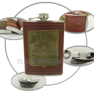 Portable Whisky Hip Flask Bottle