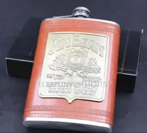 Portable Whisky Hip Flask Bottle