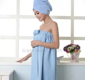2pcs Comfy Absorbent Microfiber Spa/Bath Body Wrap