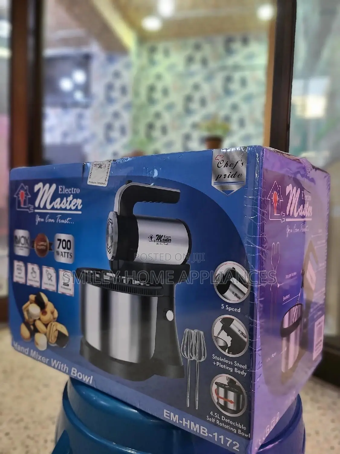Electro Masters Stand and Hand Mixer