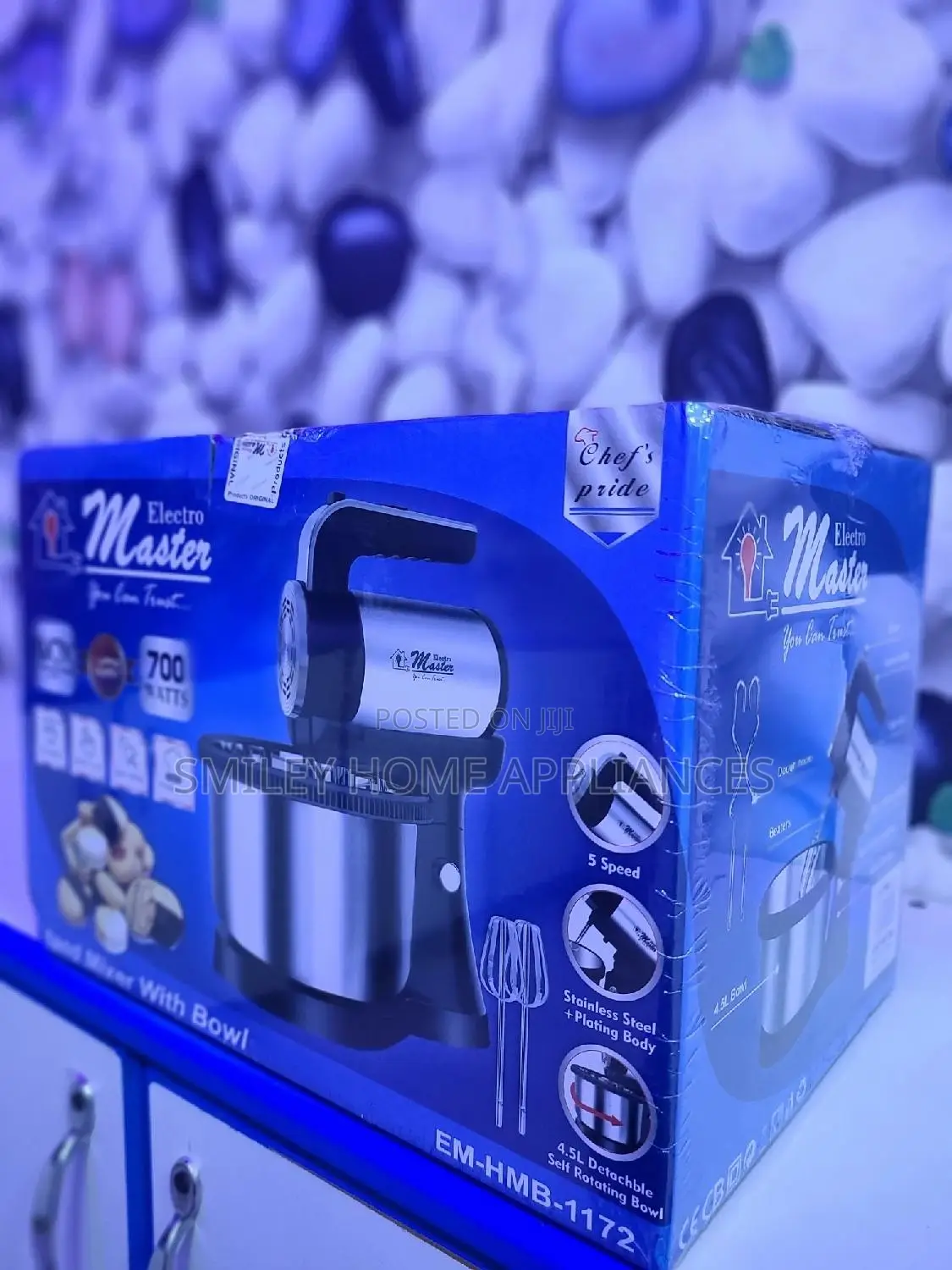 4.5ltrs Stand Mixer Electro Masters