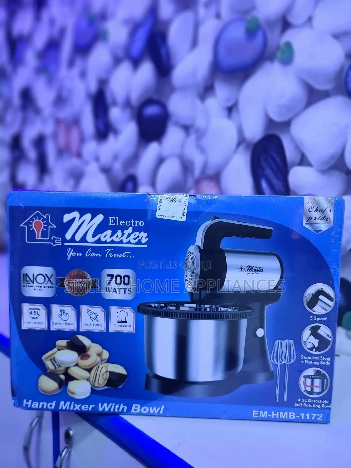 4.5ltrs Stand Mixer Electro Masters
