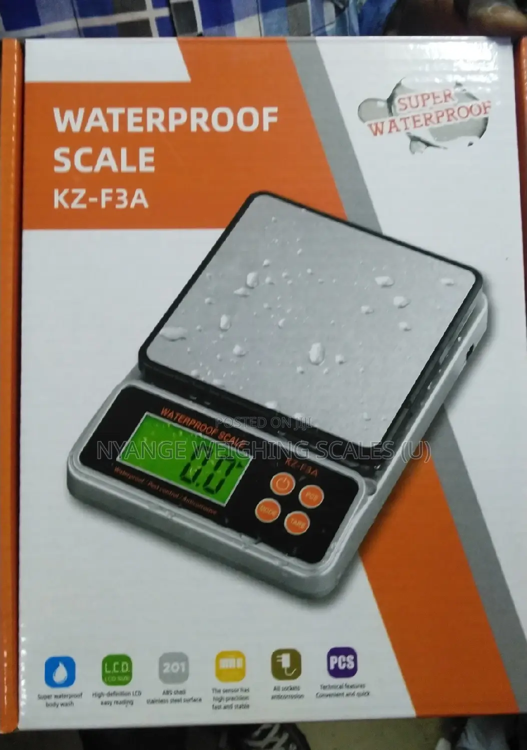 Waterproof Weighing Scale Tabletop Weigh10kg Digital Weighing Scale