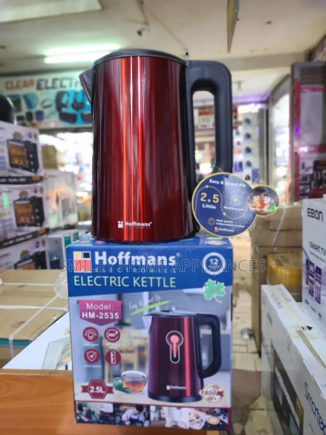 2.5ltrs Hoffmans Electric Percolator