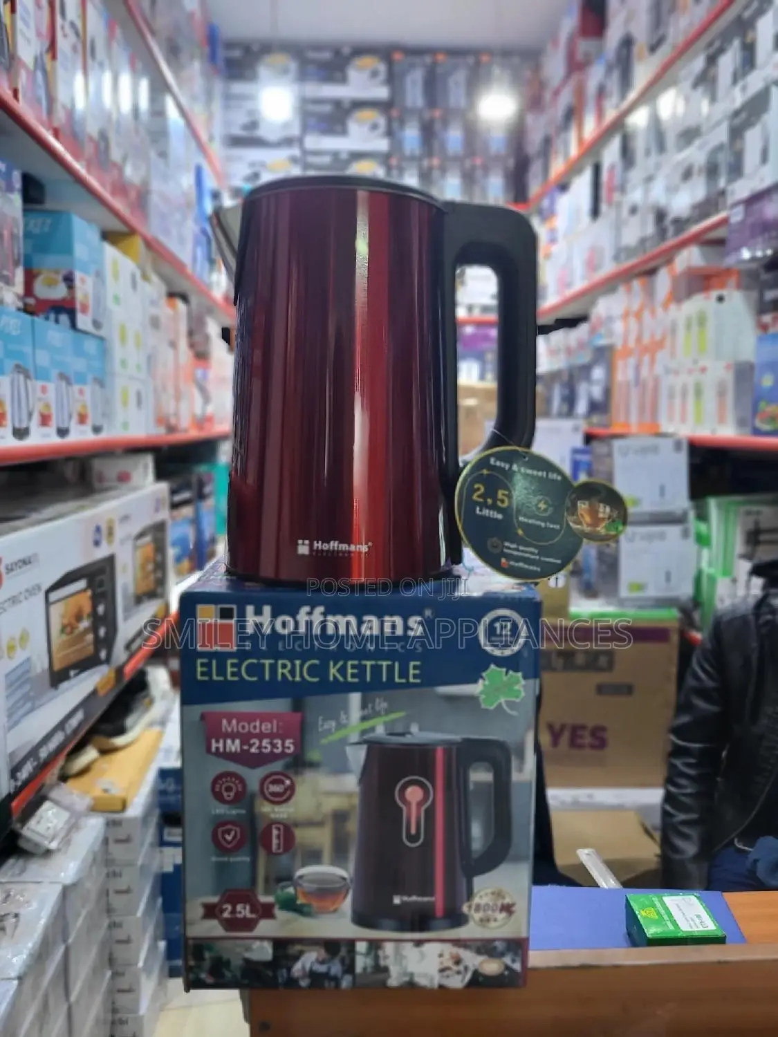 2.5ltrs Hoffmans Electric Percolator