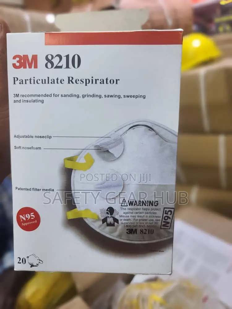 3M Masks Without Valve (Respirator Mask) (Pack Of 20)