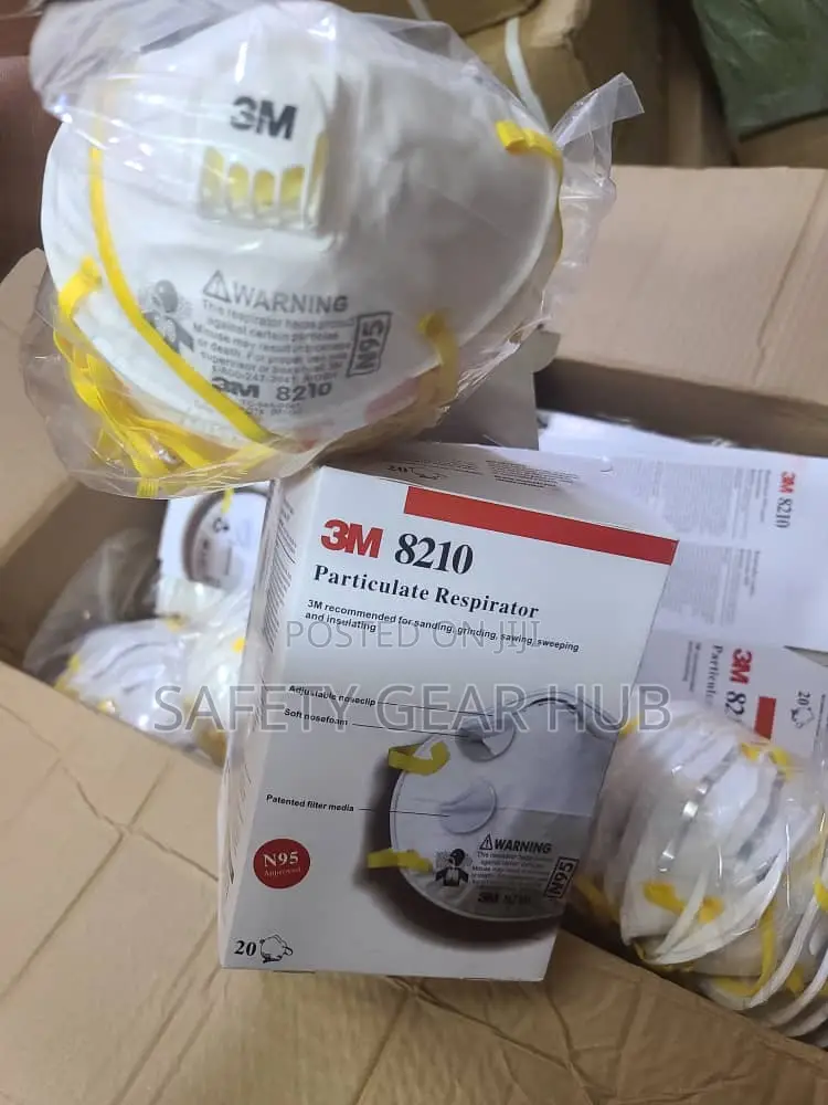 3M Masks With Valve (Respirator Masks)(10 Pieces Per Box)