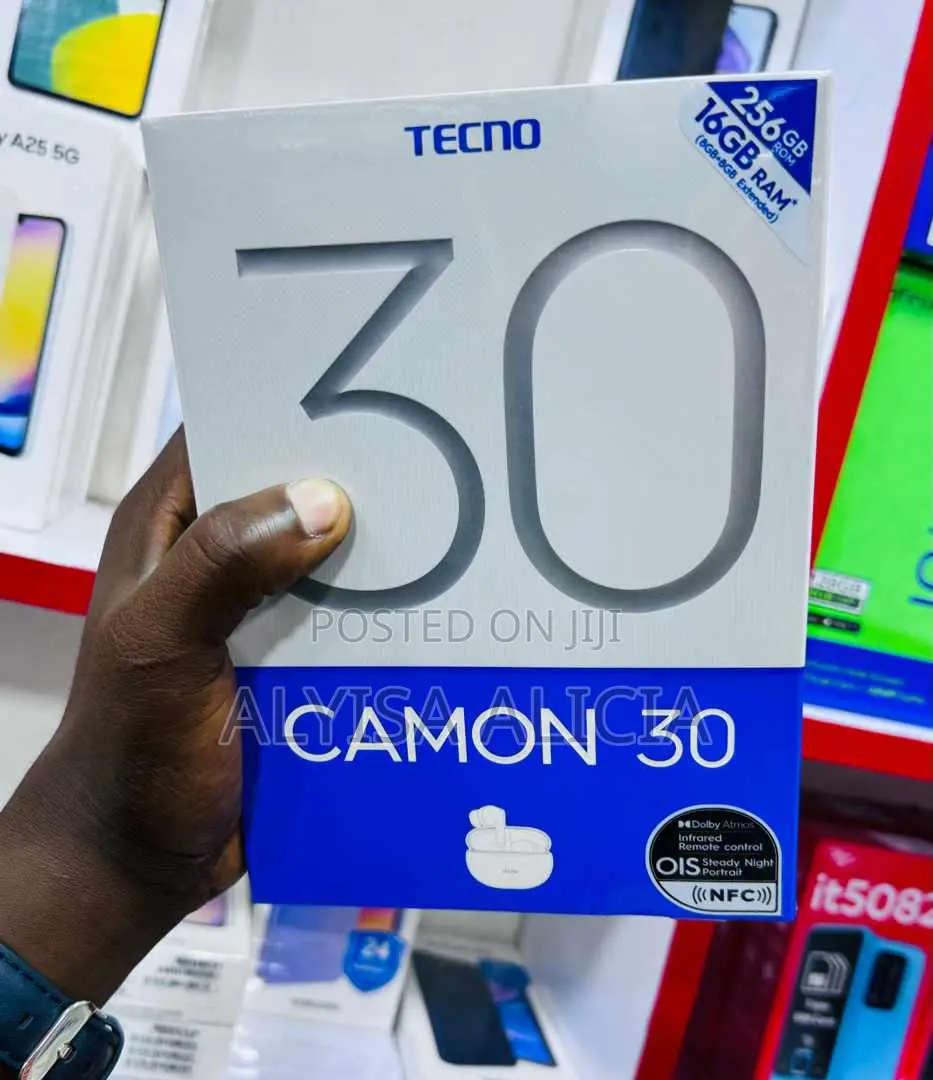 New Tecno Camon 30 256 GB Black