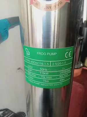 Submersible Water Pump Frog 110m