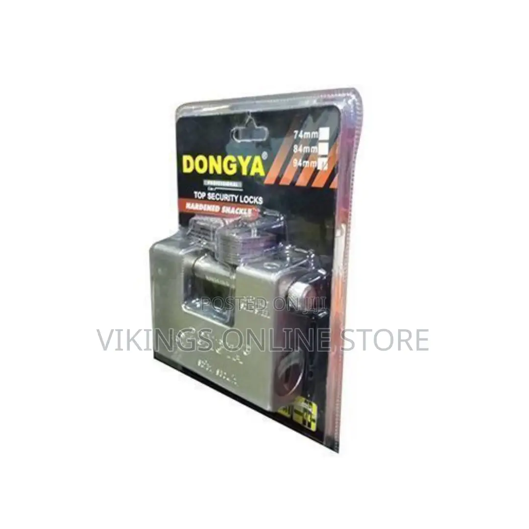 Burglar's Enemy Security Padlock, Dongya - Silver