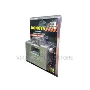 Burglar's Enemy Security Padlock, Dongya - Silver