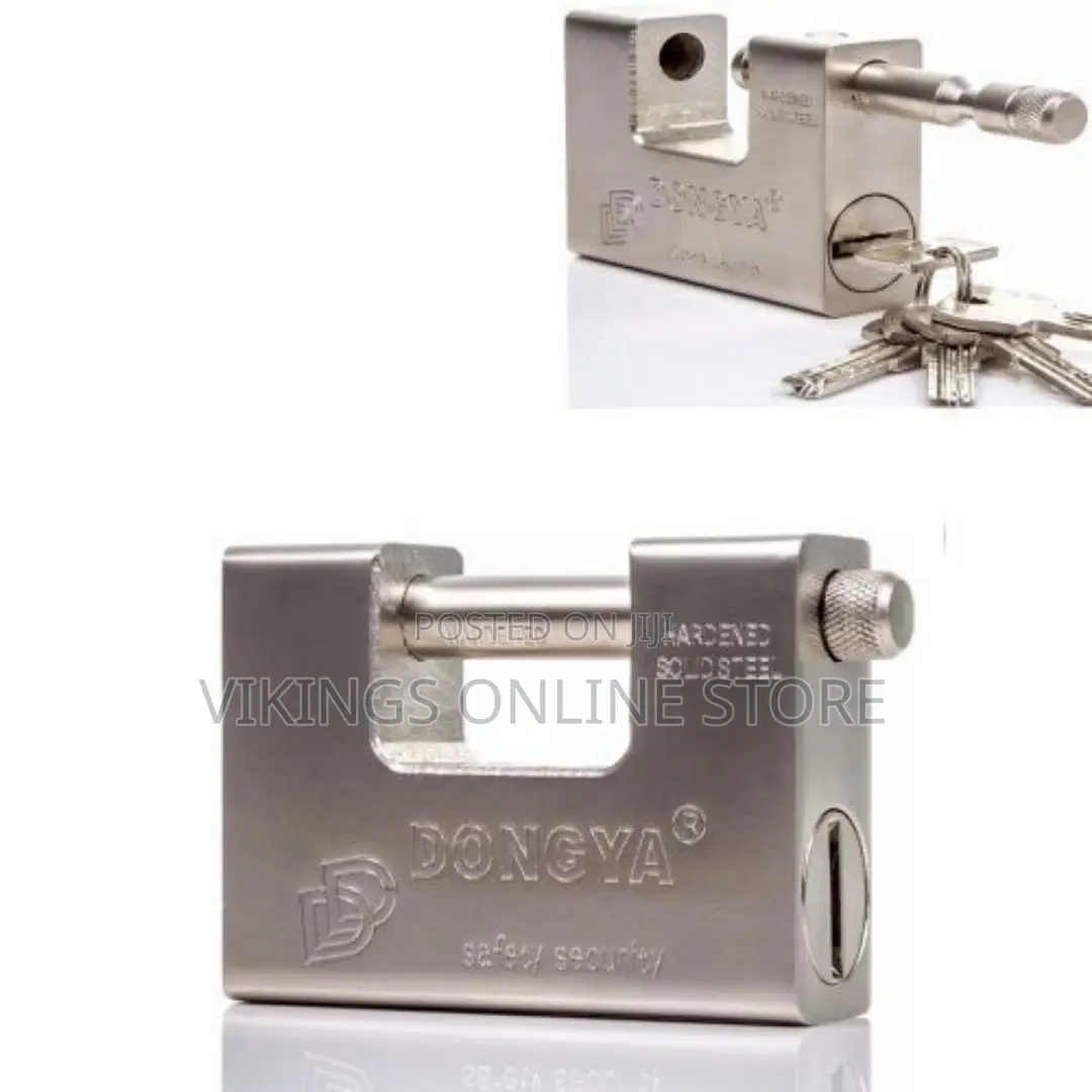 Burglar's Enemy Security Padlock, Dongya - Silver