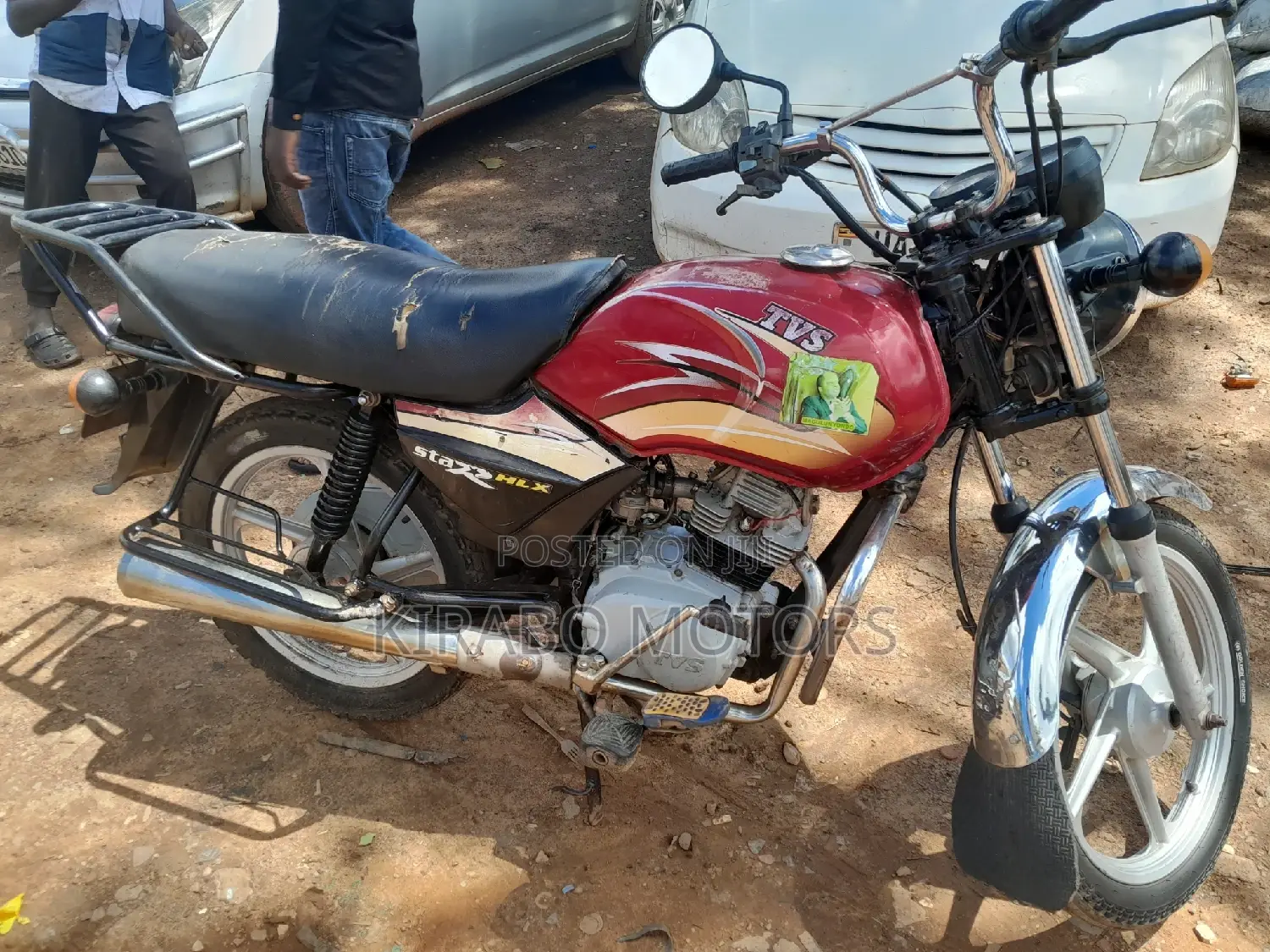 TVS XL 100 2014 Red